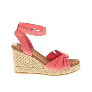 Toms Coral Wedge Sandals